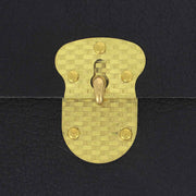Fermoir pour sac en laiton Poursin Estado-Major SEM 89, dimensions 47x65mm, accessoire pour sac en métal naturel.