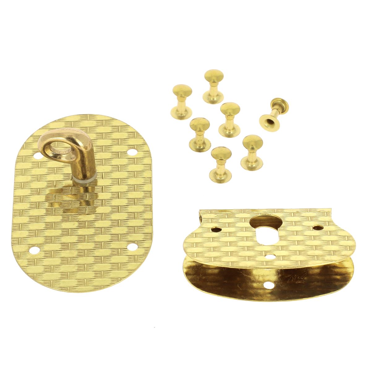 Fermoir pour sac en laiton - État-Major SEM 89 - Poursin - France