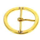 Boucle de ceinture double soudée en laiton CYR - 54mm - S. Poursin - Made in France