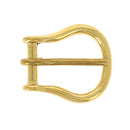 Boucle de ceinture en laiton LYR - Maison Poursin - Made in France