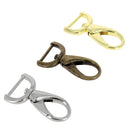 Mousqueton tournant ovale - Attache demi-ronde