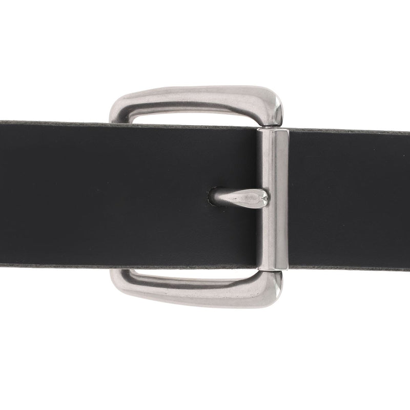 Boucle pour ceinture en cuir - Lanière de 40 mm avec boucle en inox AFI