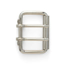 Boucle de ceinture à double ardillon et à rouleau en acier CEM - Tandy Leather