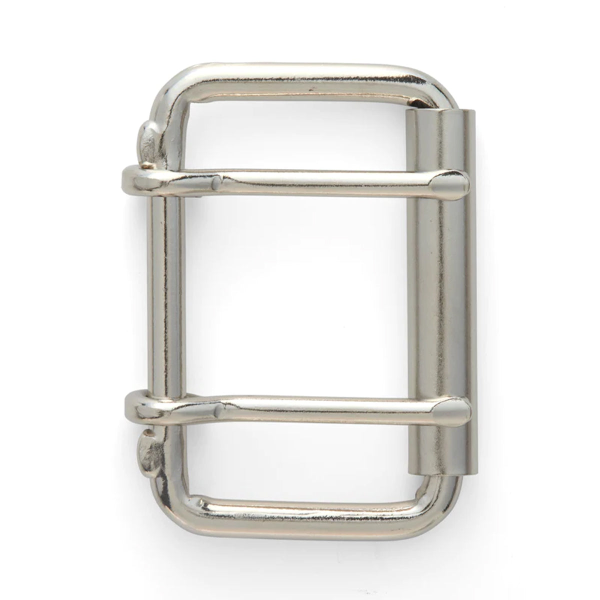 Boucle de ceinture à double ardillon et à rouleau en acier CEM - Tandy Leather