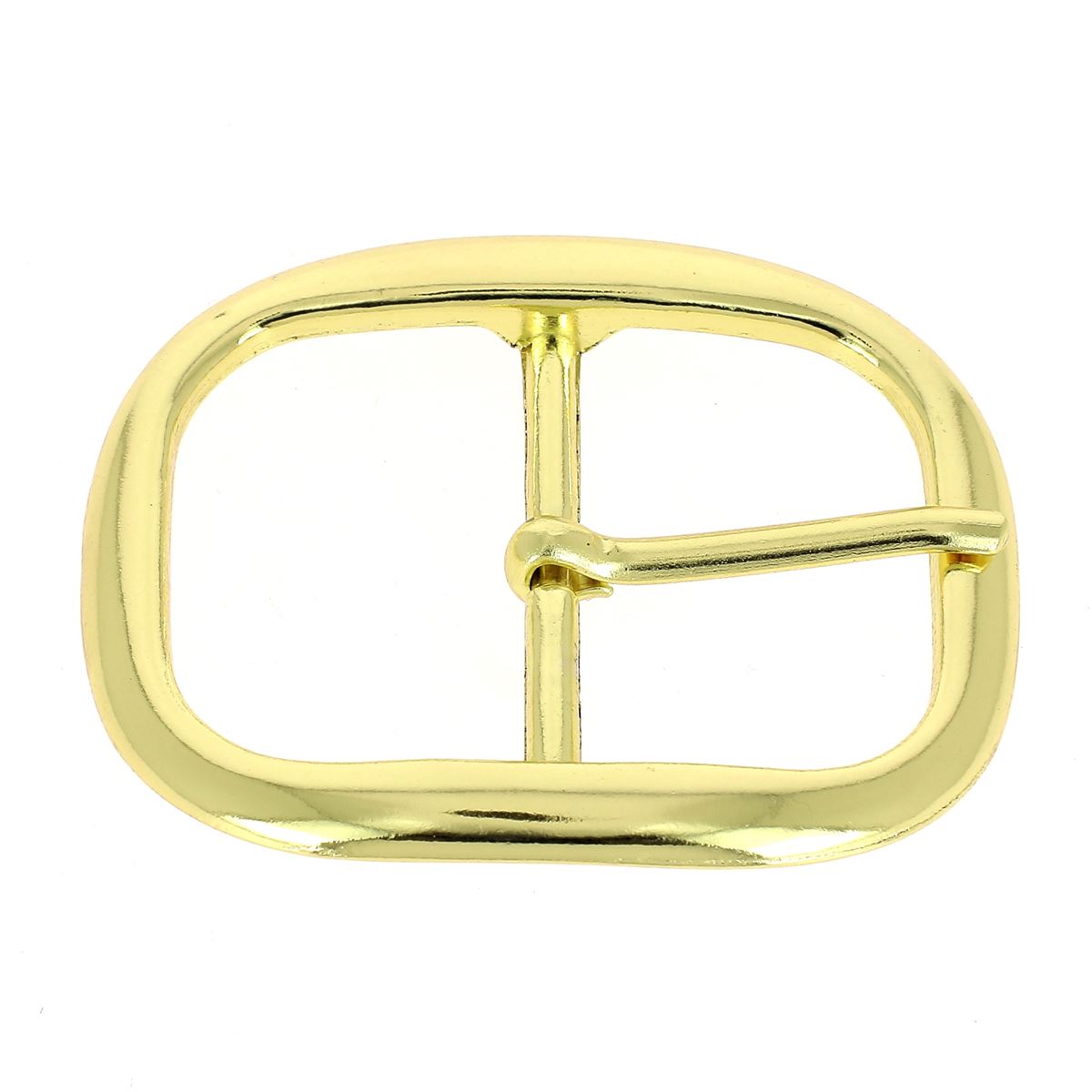 Boucle de ceinture double LOÉ - Laiton