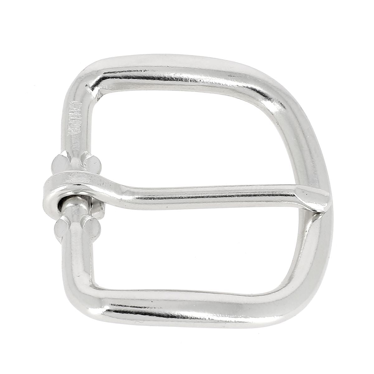 Boucle de ceinture en acier ZAK - NICKELÉ - 35mm - 1575-22