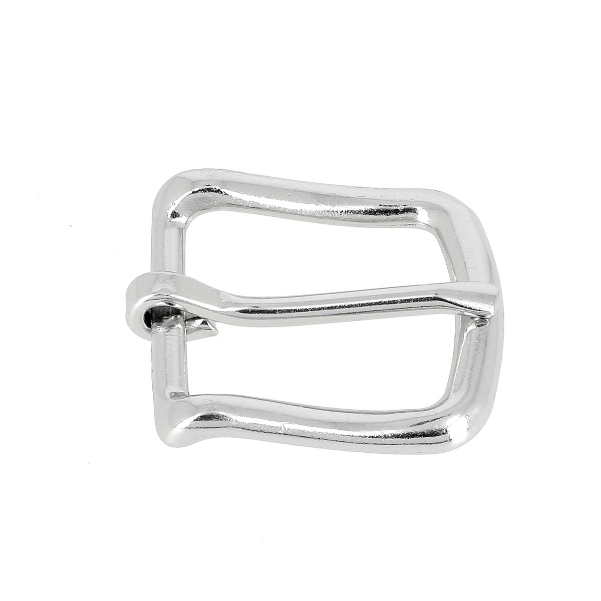 Boucle de ceinture BEN - 25 mm - Nickelé