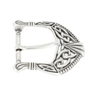 Boucle de ceinture HIQ - 40mm - Argent vielli