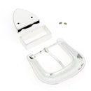 Boucle de ceinture mexicaine VICTORIA - ARGENT VIEILLI - 38mm - Tandy Leather 1881-00