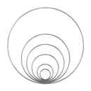 Cercles en métal pour décoration DIY