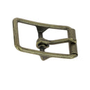 Boucle de ceinture double à rouleau FEY -  Laiton vieilli