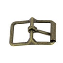 Boucle de ceinture double à rouleau FEY - Vieux laiton