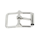 Boucle de ceinture double à rouleau FEY -  Nickelé