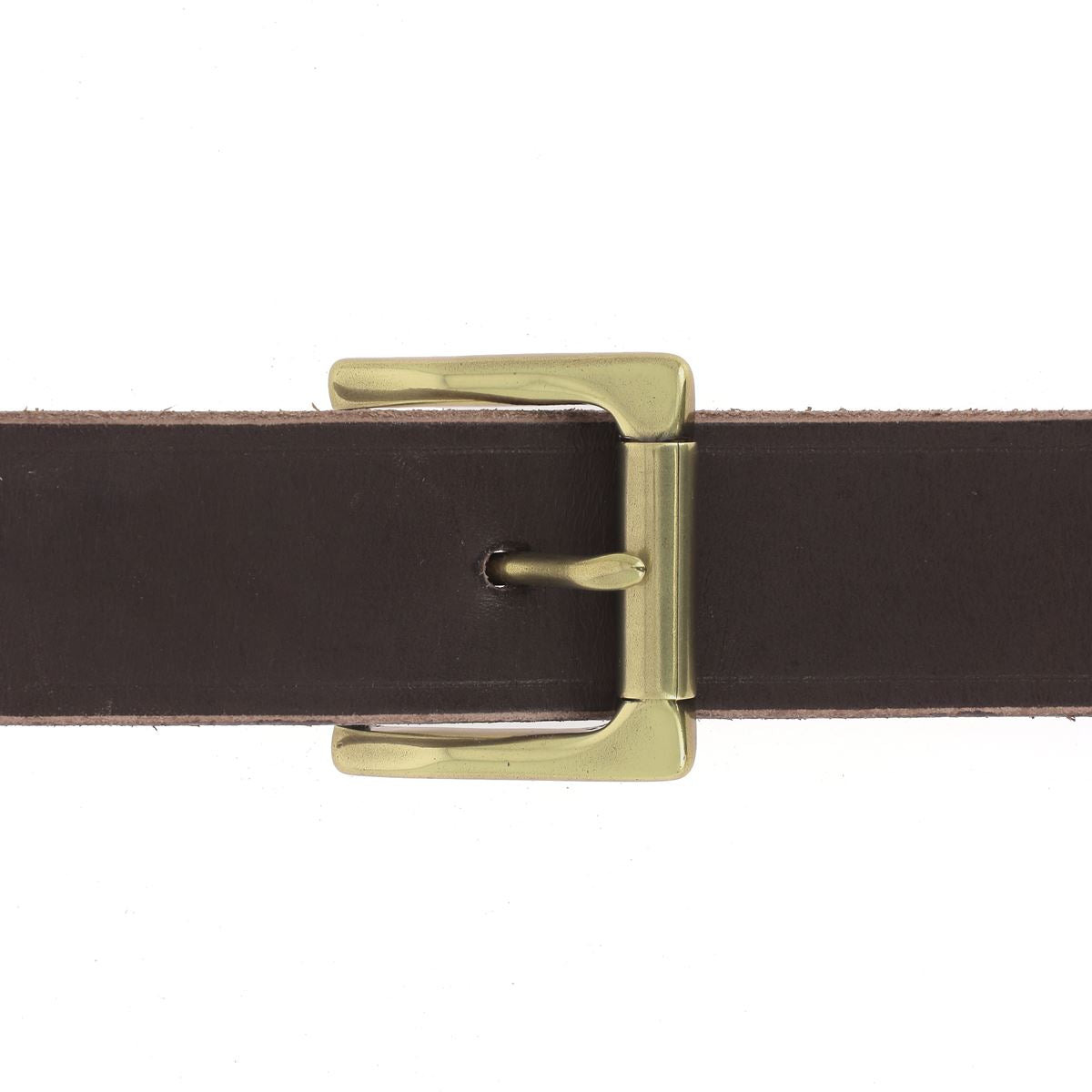 Boucle en laiton pour ceinture en cuir - Attache rapide avec le rouleau