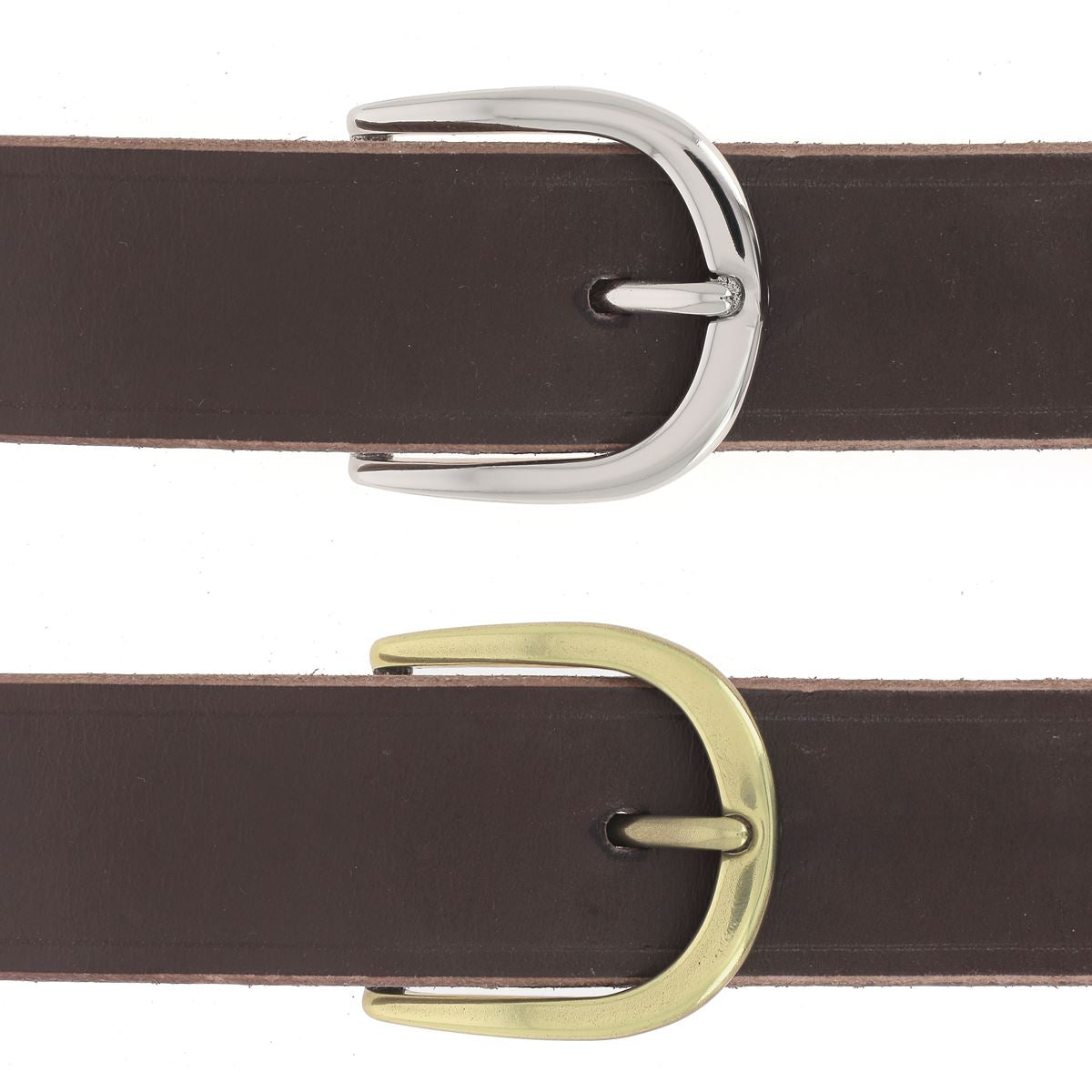 Boucle de ceinture en laiton pour lanière en cuir - Style intemporel et indémodable 