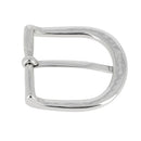 Boucle de ceinture en laiton nickelé - Solid brass