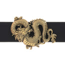 Boucle de ceinture dragon pour lanière en cuir de 40 mm