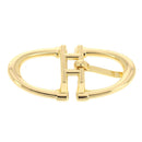 Boucle pour ceinture en cuir - Doré  - Look original 