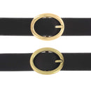 Boucle de ceinture ovale - Look chic et intemporel