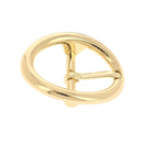 Boucle de ceinture double LYE - Doré clair -25 mm