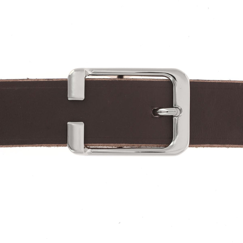 Boucle de ceinture rectangle pour lanière en cuir - Style original