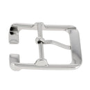 Boucle pour ceinture en cuir - Nickelé