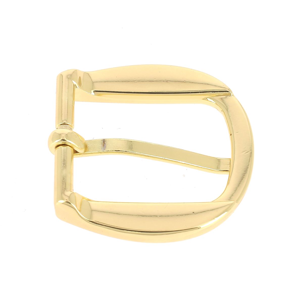 Boucle pour ceinture en cuir 25 mm - Doré clair