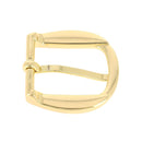 Boucle pour ceinture en cuir 25 mm - Doré clair