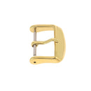 Boucle pour bracelet de montre en inox - DORÉ LUXE - 18 mm