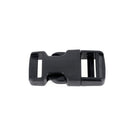 Boucle à ouverture rapide en plastique - NOIR - 25mm