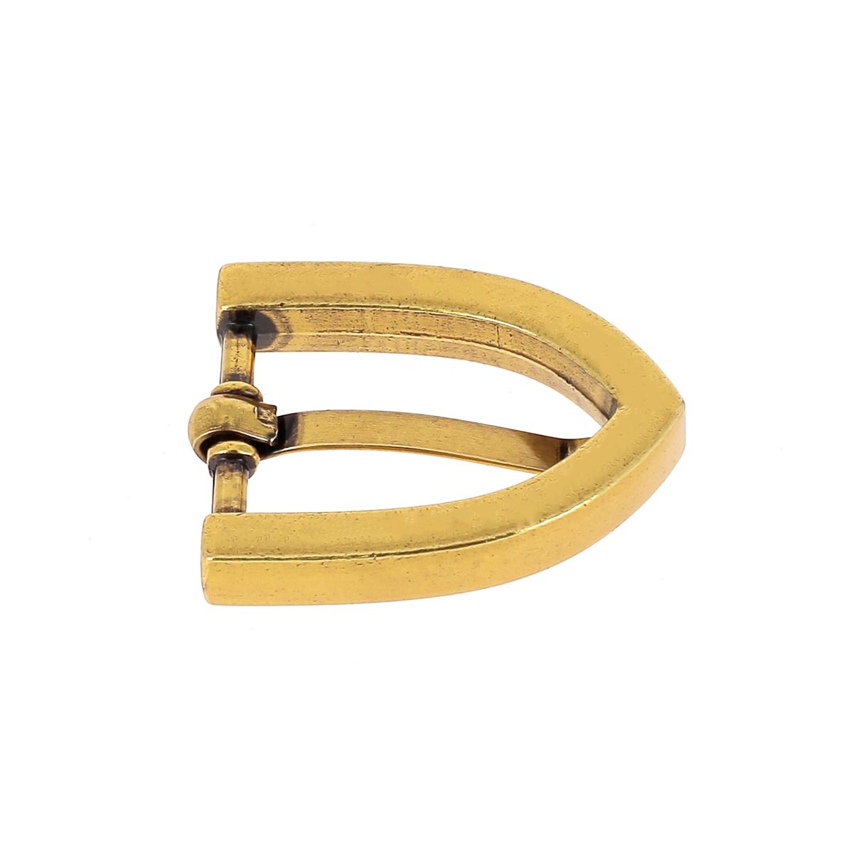 Petite boucle pour lanière en cuir de 1,5 cm