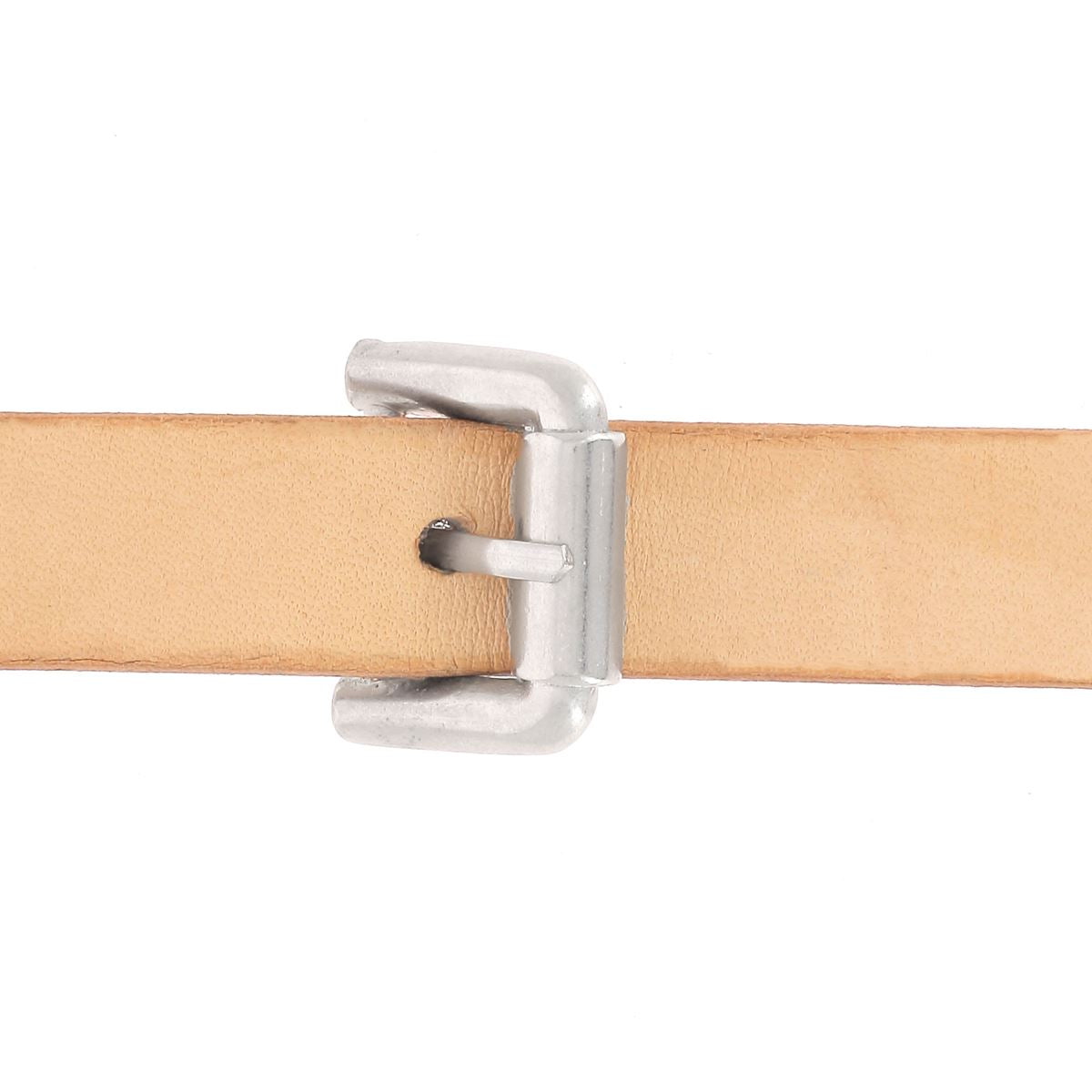 Lanière en cuir avec petite boucle