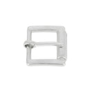 Boucle de ceinture à faux rouleau JEAN - ARGENT VIEILLI - 20mm