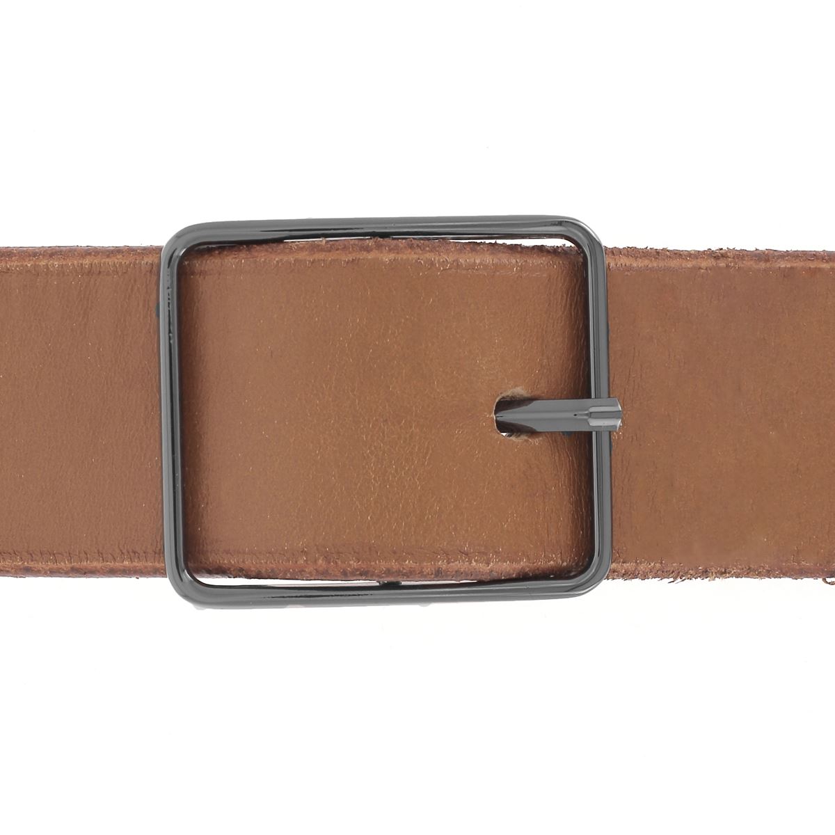 Boucle de ceinture - Boucle fine avec lanière en cuir de 30mm