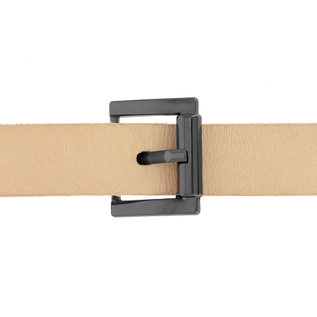 Bandoulière pour sac en cuir - Boucle avec lanière en cuir