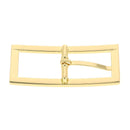 Boucle de ceinture pour lanière en cuir de 20 mm - Doré