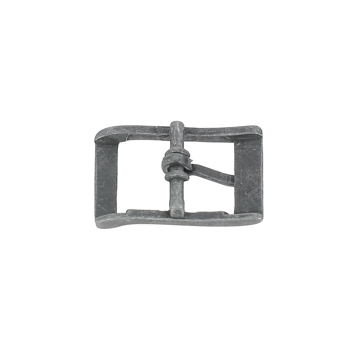 Petite boucle pour lanière en cuir - Vieux nickel