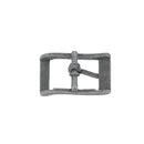 Petite boucle pour lanière en cuir - Vieux nickel