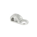 Petite anneau passe lacet de 3mm - argent vieilli