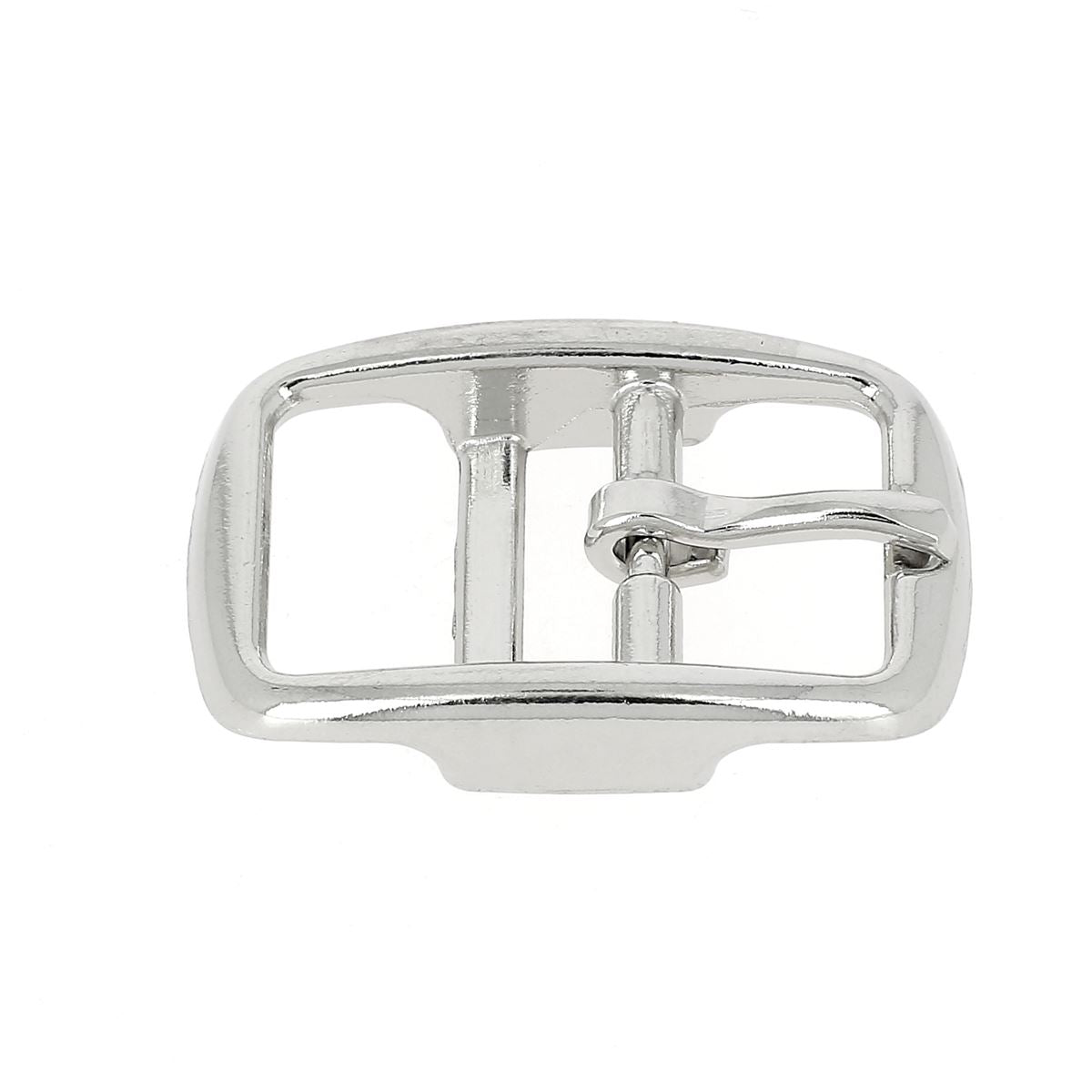 Boucle double barre - Nickelé - Boucle équestre