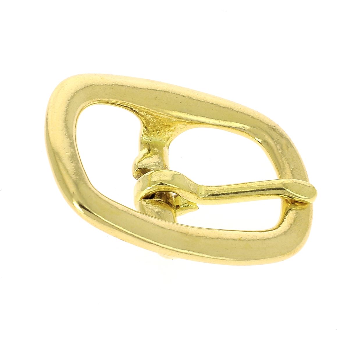 Boucle double en laiton massif HUE - Bouclerie équestre