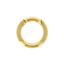 Mousqueton rond - DORÉ - Diamètre 26mm