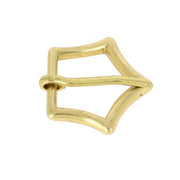 Boucle de ceinture en laiton YLL de 20mm, bouclerie pour ceinture en métal doré, style élégant et robuste.