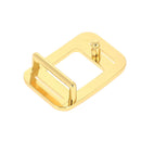 Boucle de ceinture avec bouton de col