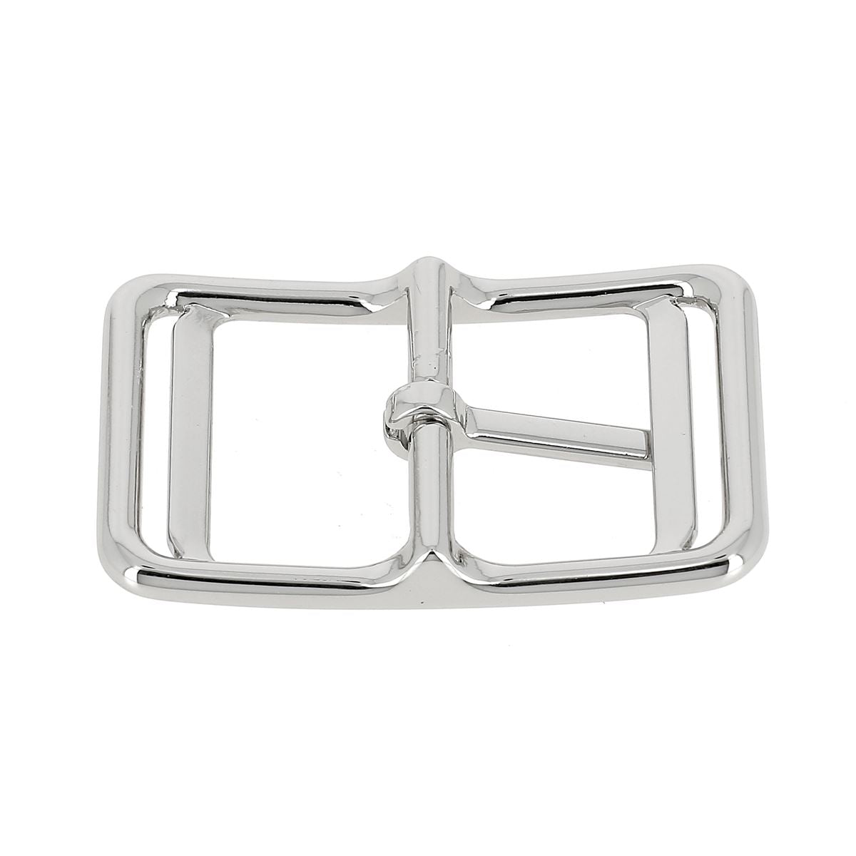 Boucle pour ceinture double IKO - 30mm + Nickelé