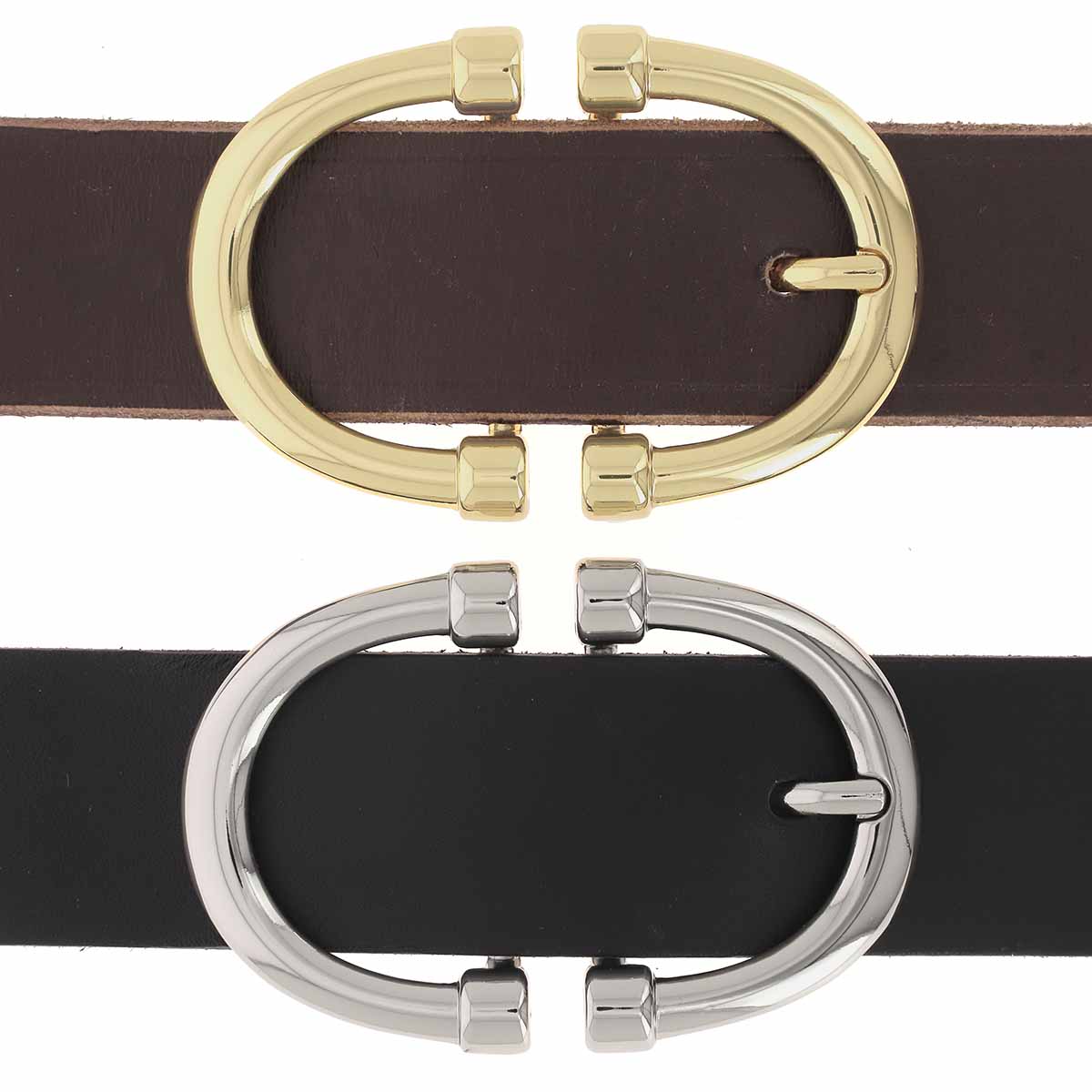 Ceinture en cuir - Boucle pour lanière de 35 mm