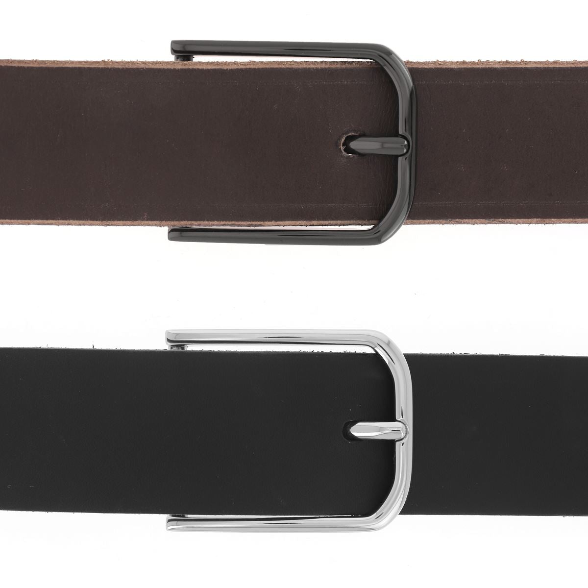 Ceinture en cuir 3,5 cm - Boucle fine et raffinée LAO
