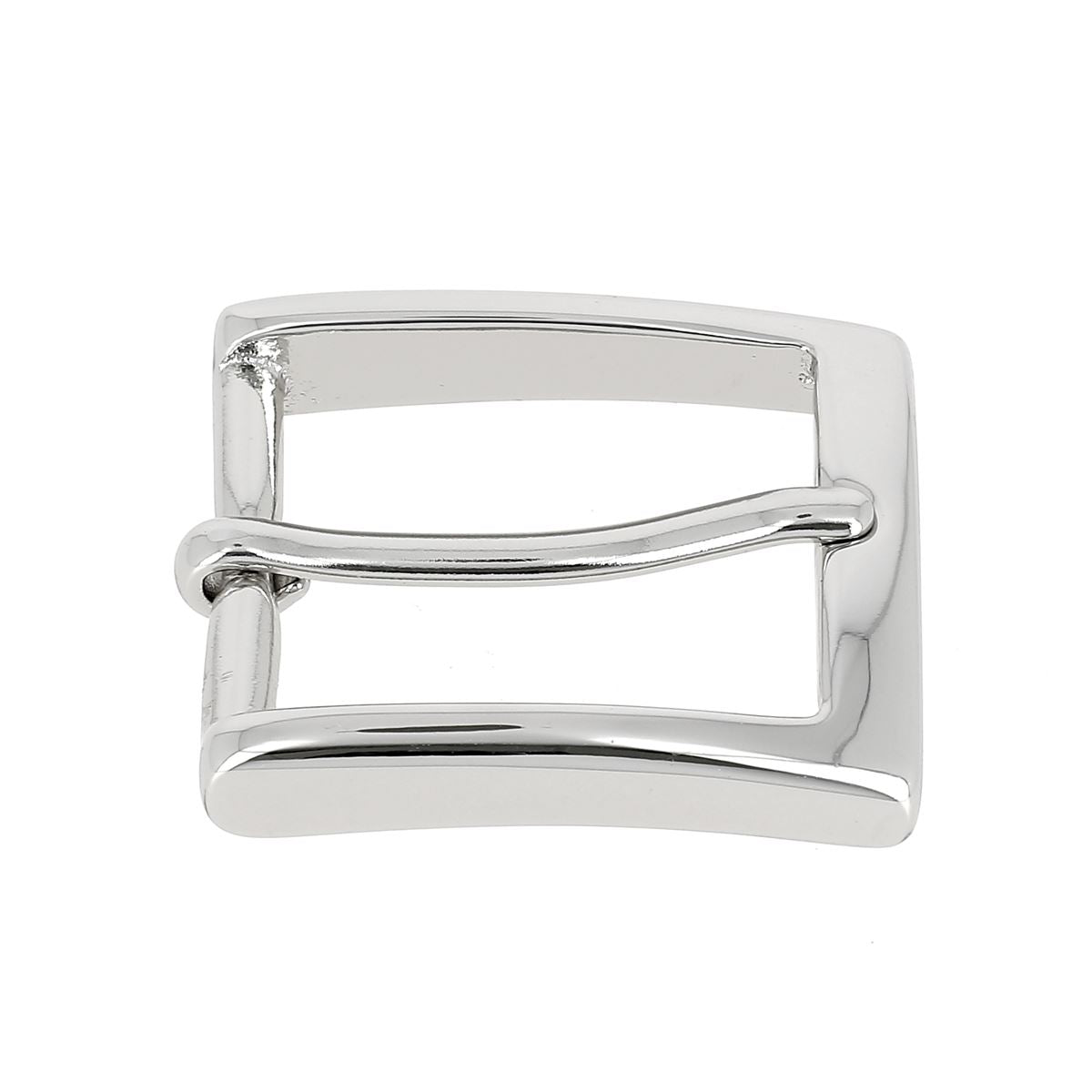 Boucle de ceinture en laiton BOJ - 30mm - Nickelé