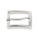 Boucle de ceinture en laiton BOJ - 30mm - Nickelé