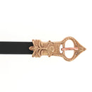 Boucle de ceinture avec chape, style celtique - Lanière de 1,5 cm